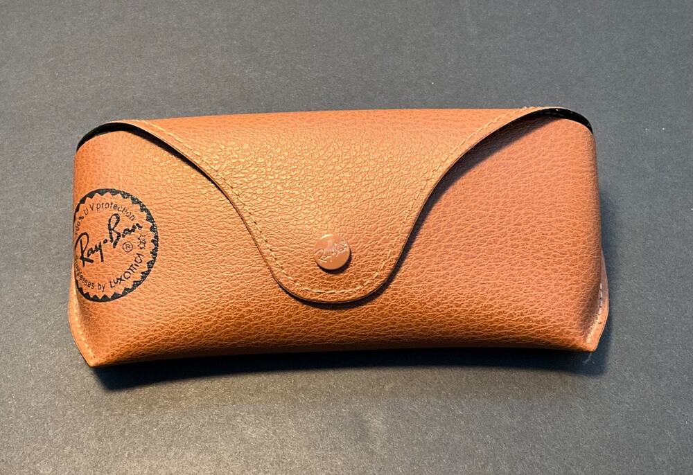 Ray Ban Genuine BROWN Sunglasses Eyeglasses Case Only
